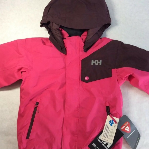 Helly Hansen Girls K Rider Insulated Ski Jacket - Picture 8 of 8